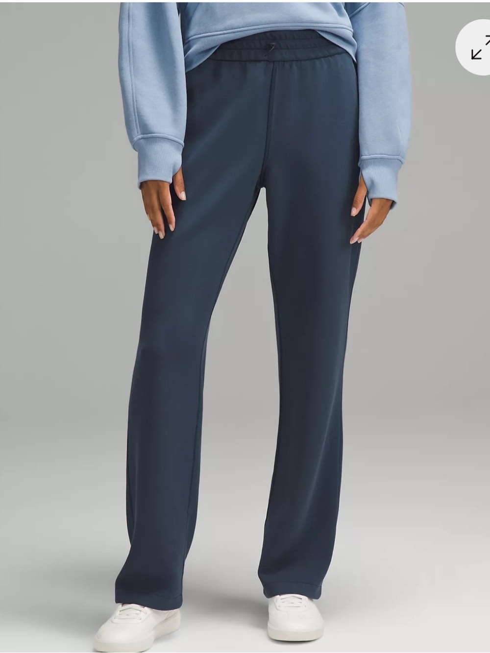 Lululemon Softstreme High Rise Pant (Blue, 12) Please read description re colour